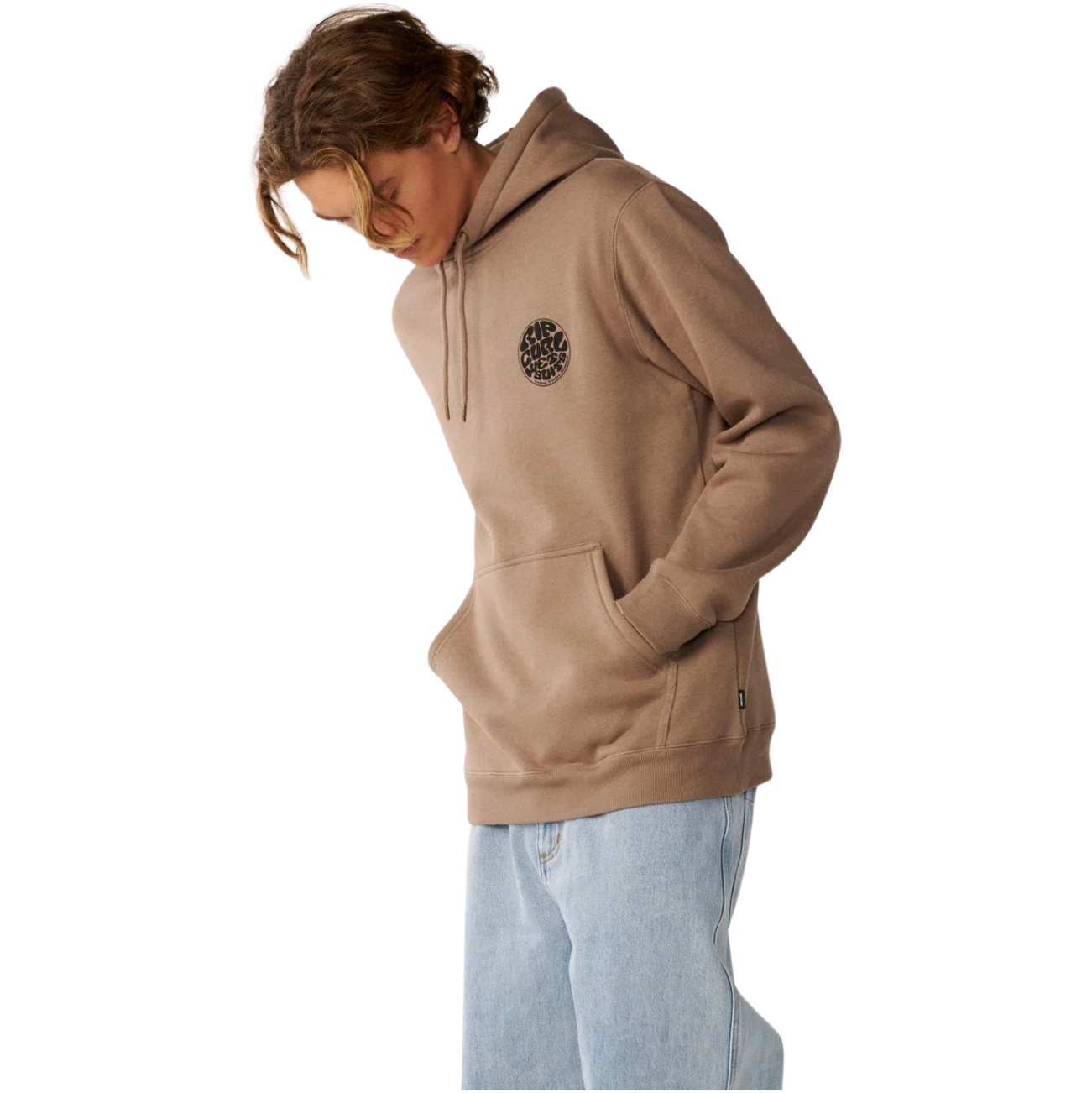 2026 Rip Curl Mens Wetsuit Icon Hoodie CFEGM9 - Walnut